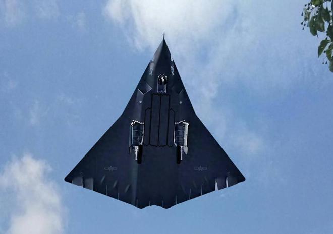 九游娱乐文化：歼-36横空出世美国天塌了之后要用高超音速空天战机超越中国